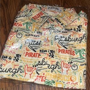 Pittsburgh Pirates 2025 Hawaiian Shirt Size 4XL UNOPENED New Plus
